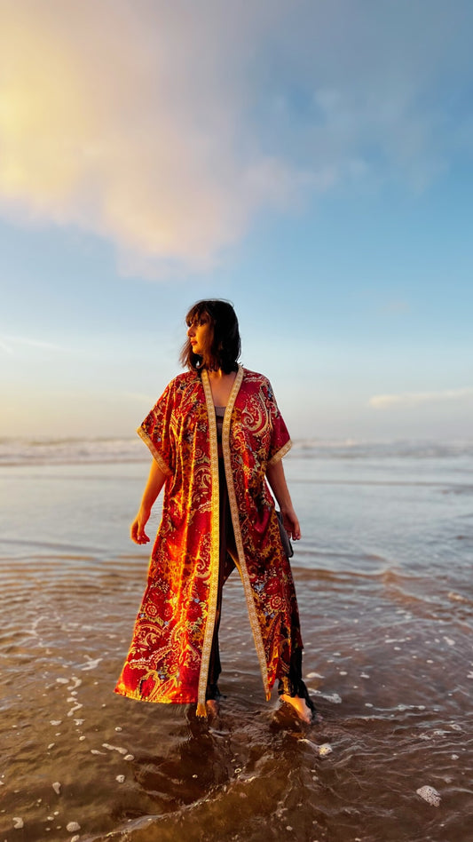 THE SAFFRON KIMONO