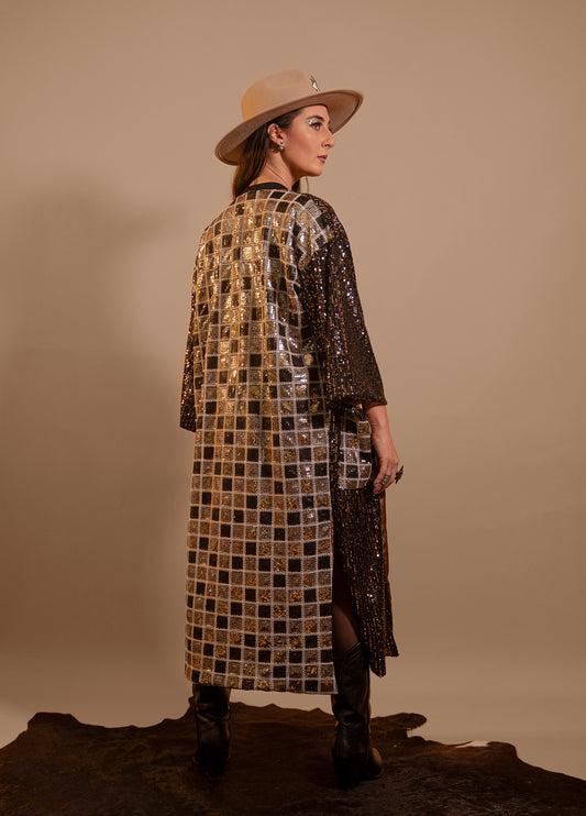 THE GILDED HARMONY KIMONO